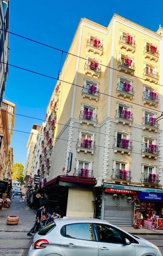 Flower Palace Hotel Istanbul Bagian luar foto