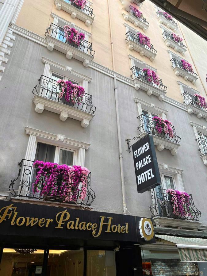 Flower Palace Hotel Istanbul Bagian luar foto